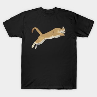 Jumping Cougar T-Shirt